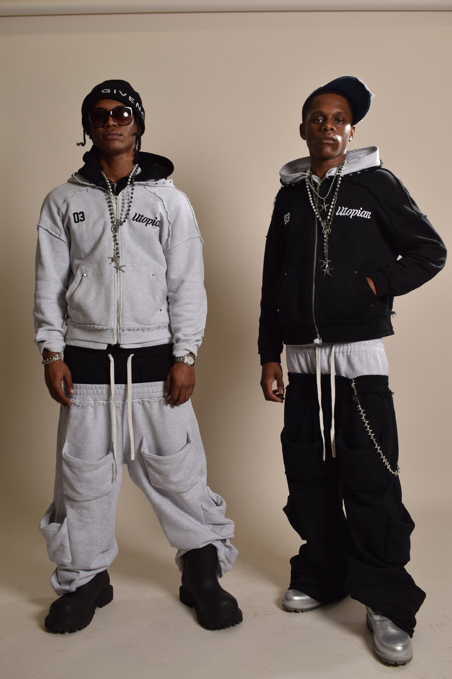 “YANG” UTOPIAN MULTI-POCKET SWEATS
