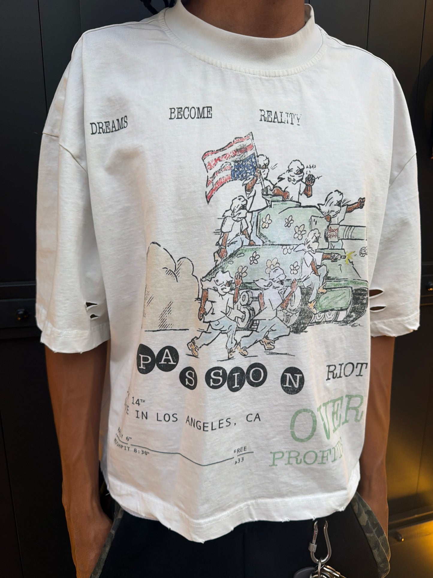 “PASSION RIOT” VINTAGE TEE