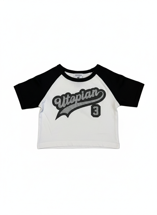 “ORIGINAL” UTOPIAN RHINESTONE BABY TEE