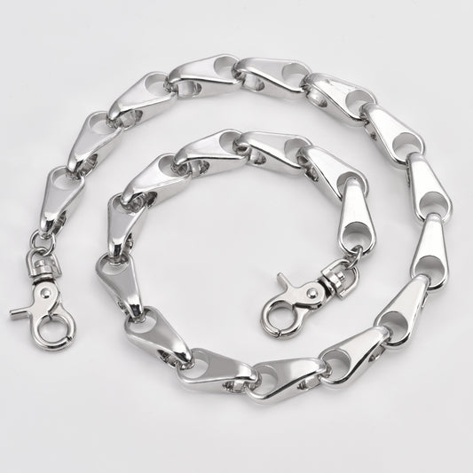 UTOPIAN STAINLESS STEEL WALLET CHAIN