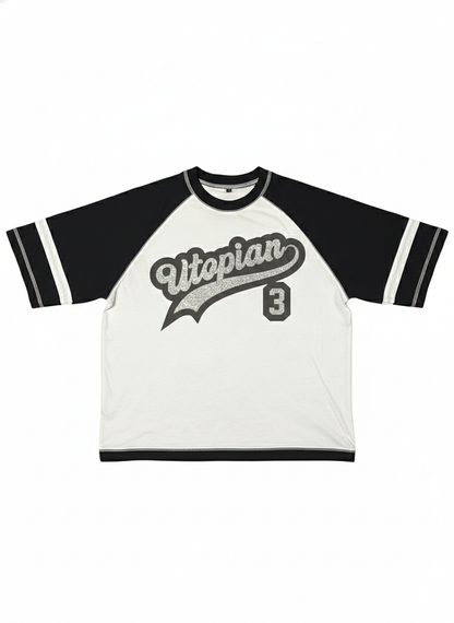 “ORIGINAL” UTOPIAN RHINESTONE BASEBALL TEE
